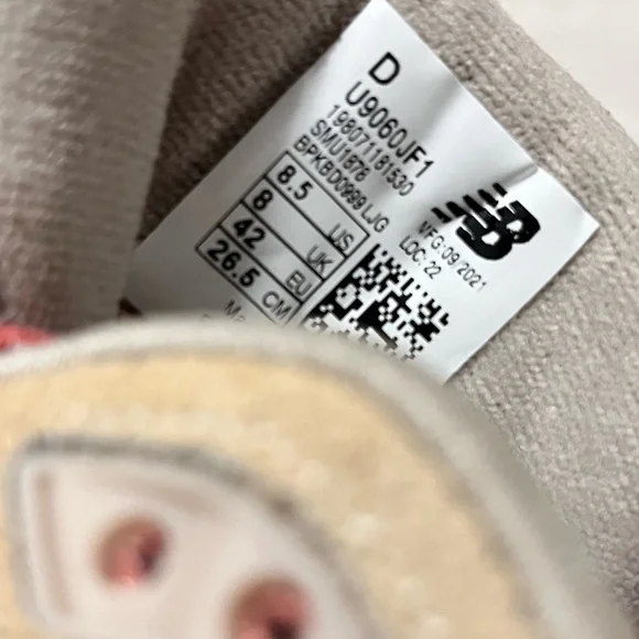 New Balance Joe Freshgoods 9060 Inside Voices Penny Cookie Pink Sneakers - Picture 10 of 10